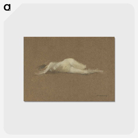 アートポストカード-Nude Woman on Her Side
 - イェール大学アートギャラリー Postcard.