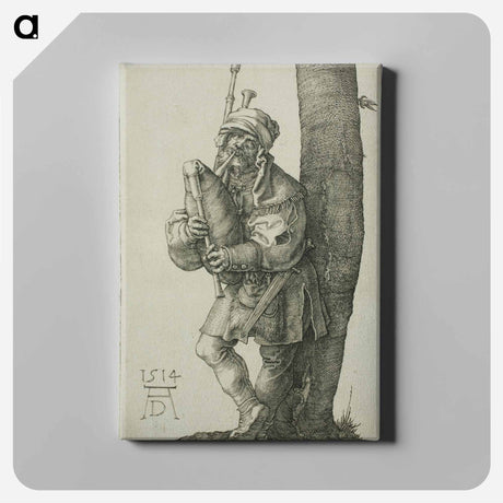 アートパネル-The Bag-Piper - アルブレヒト デューラー Canvas.