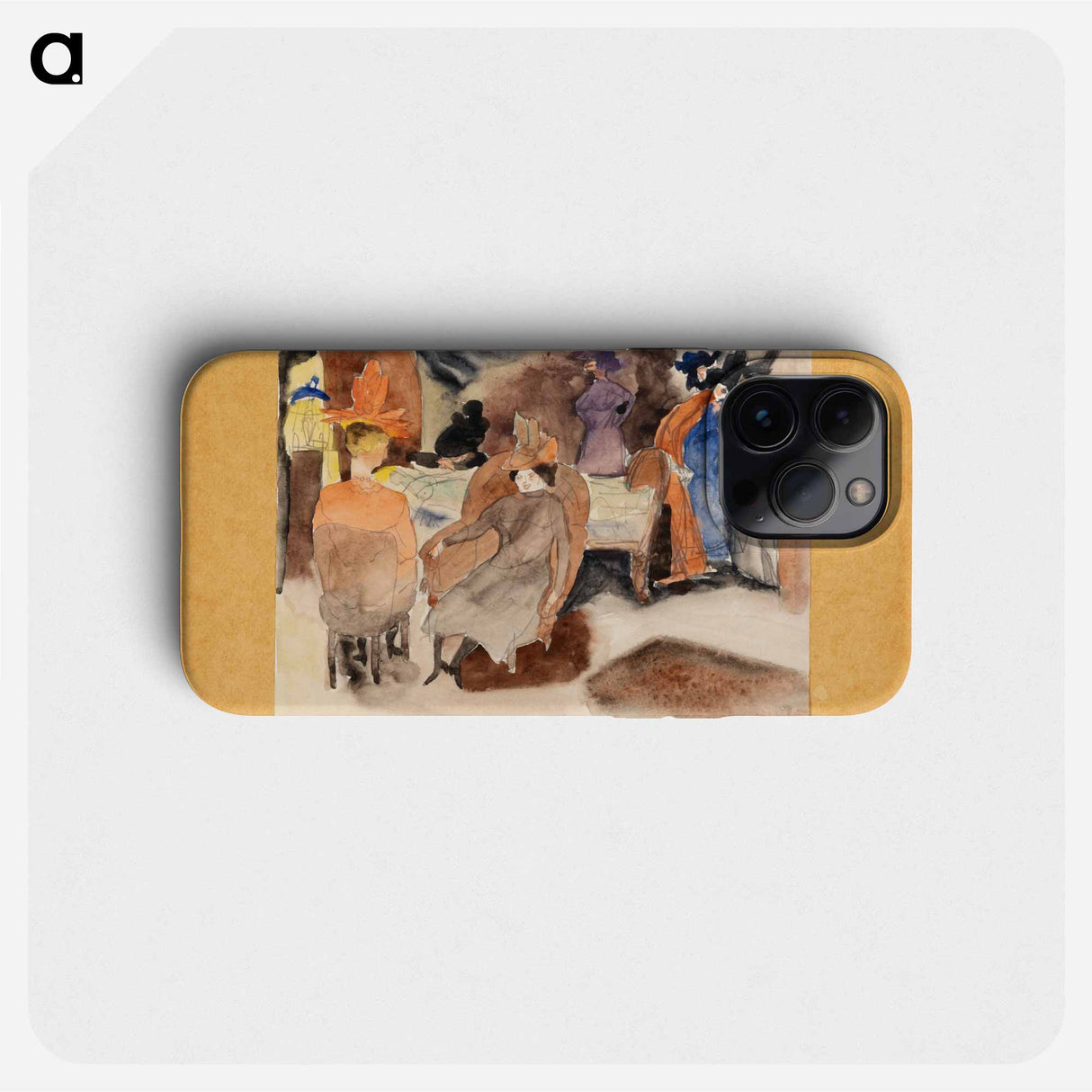 The Death of Nana - Charles Demuth Phone Case.