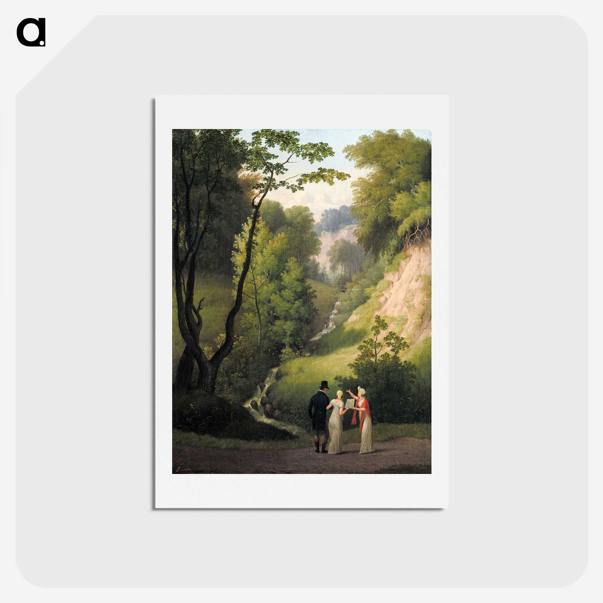 2-2_Christoffer-Wilhelm-Eckersberg_hagaki