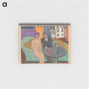 アートメモ帳-He and Sofa
 - シプリアン マジェルニク Memo.