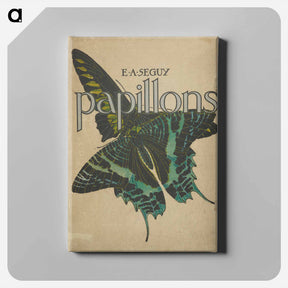 アートパネル-Papillons - E.A.セギー Canvas.
