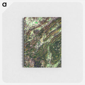 アートメモ帳-Ouachita Mountains, Oklahoma
 - 上空からの地球 Memo.