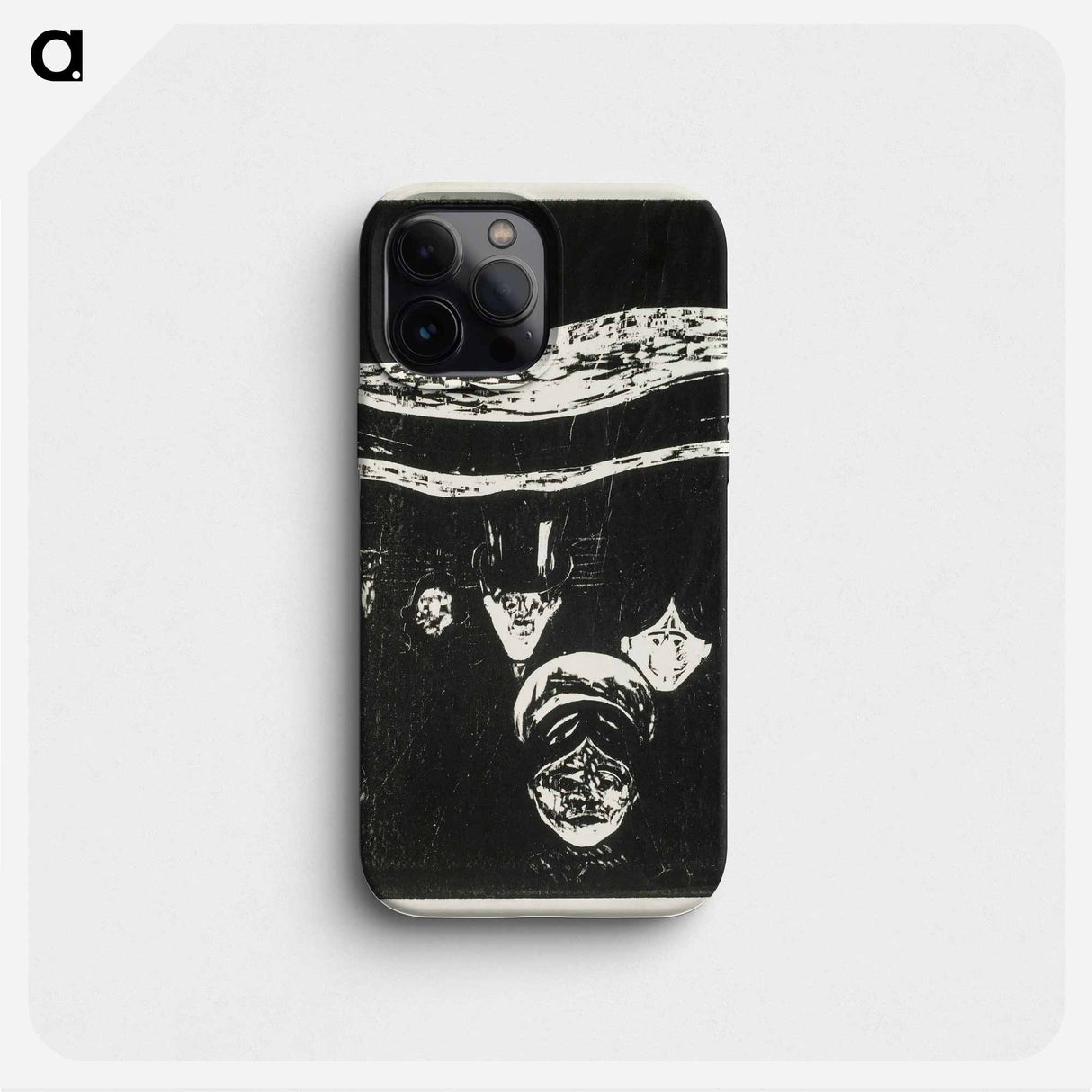 Anxiety - エドヴァルド ムンク Phone Case.