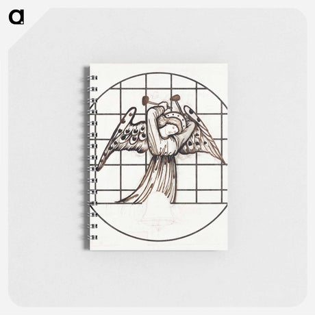 アートメモ帳-Angel playing on Bells - エドワード バーン ジョーンズ Memo.