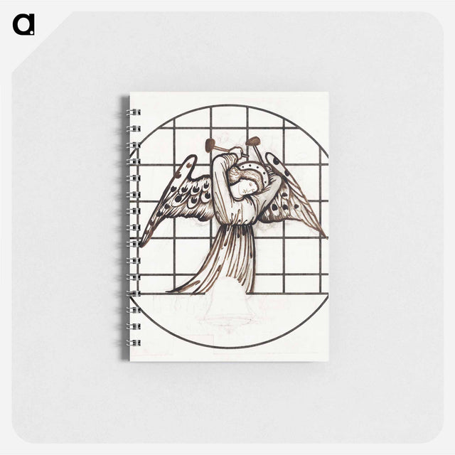アートメモ帳-Angel playing on Bells - エドワード バーン ジョーンズ Memo.