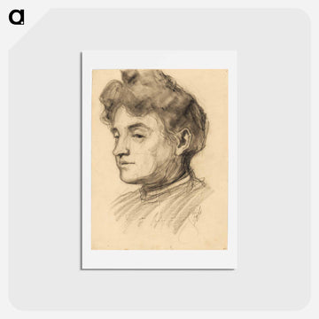 Portrait of Marie Schiele - エゴン シーレ Postcard.