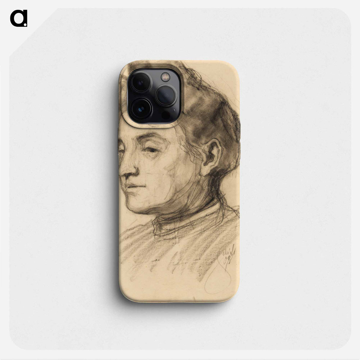 Portrait of Marie Schiele - Egon Schiele Phone Case.