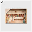アートポストカード-Institution of the Eucharist - フラ アンジェリコ Postcard.