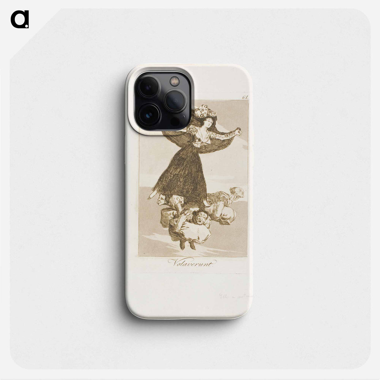 They Have Flown - Francisco de Goya Phone Case.