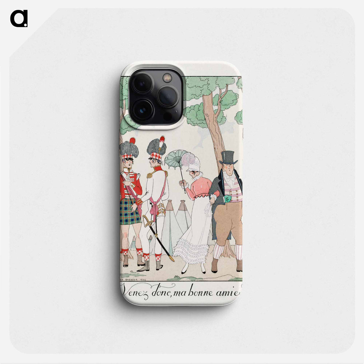 Come on, my good friend! - ジョージ バービエ Phone Case.