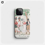 Come on, my good friend! - Georges Barbier Phone Case.