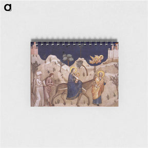 アートメモ帳-Flight into Egypt - ジョット ディ ボンドーネ Memo.