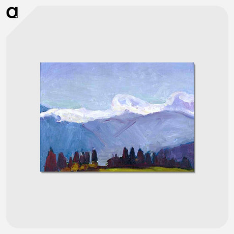 アートポストカード-Green needles on the Cross Javernaz - アンリ マティス Postcard.