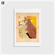 アートポストカード-L'Anglais au Moulin Rouge - アンリ ド トゥールーズ ロートレック Postcard.