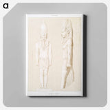 アートパネル-Ramses II Statue
 - エジプト美術史 Canvas.