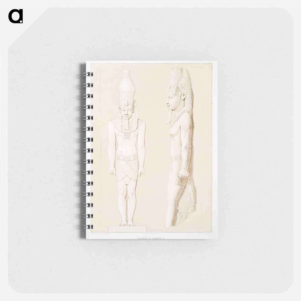 アートメモ帳-Ramses II Statue
 - エジプト美術史 Memo.