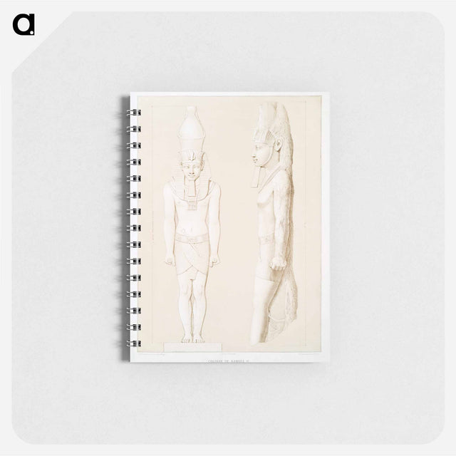 アートメモ帳-Ramses II Statue
 - エジプト美術史 Memo.