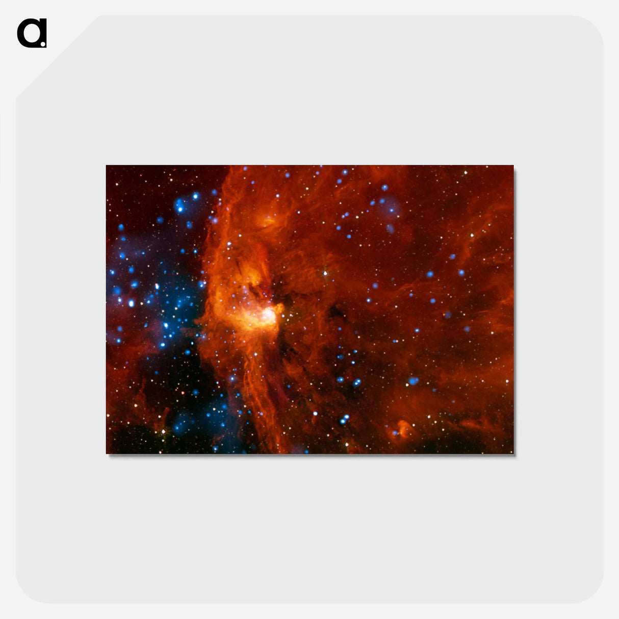 アートポストカード-RCW 108
 - ハッブル画像 Postcard.