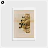 Cliff Swallows
 - ジョン ジェームス オーデュボン Postcard.