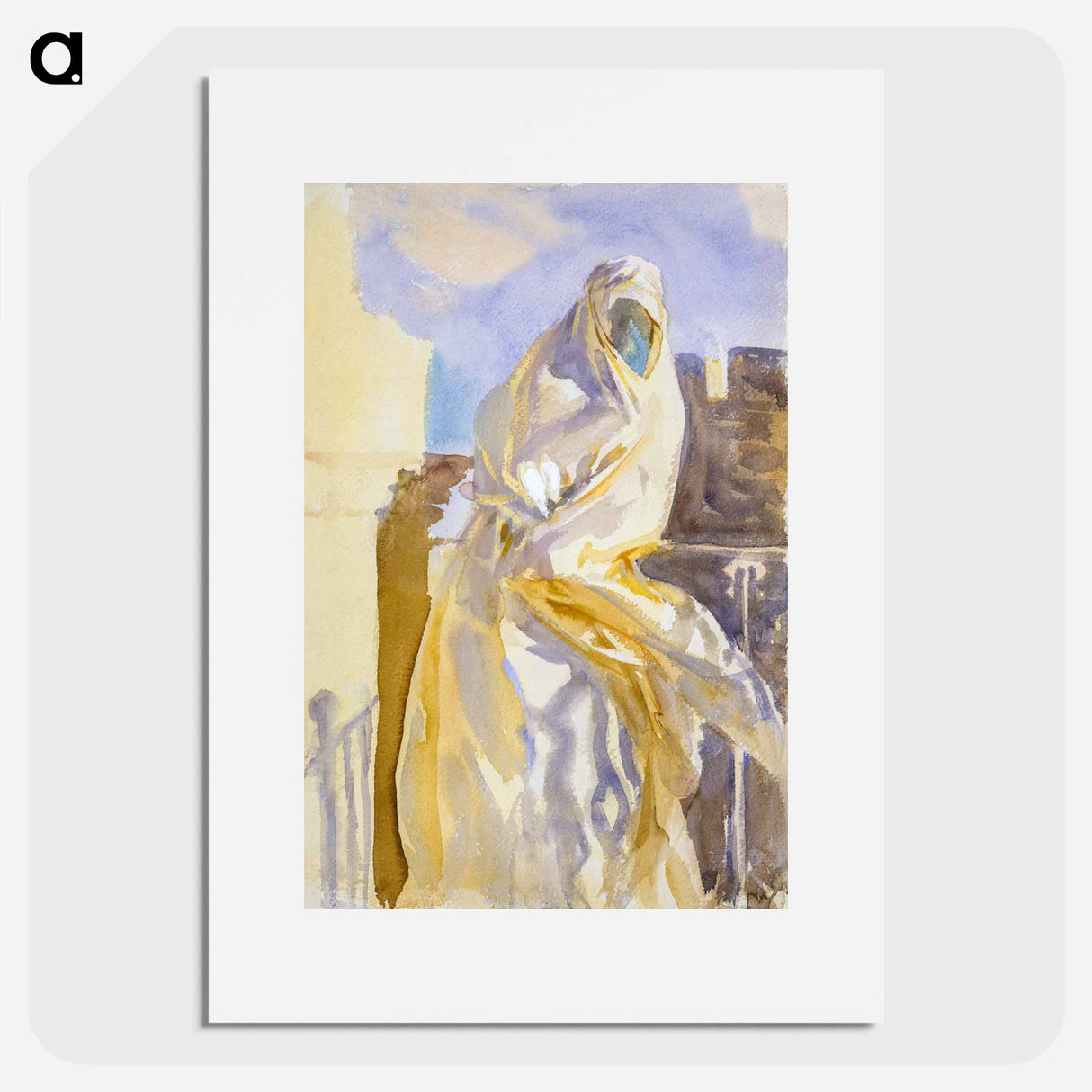 Arab Woman - John Singer Sargent Poster.