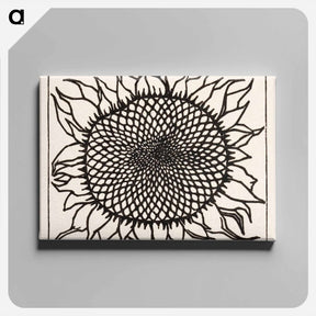 アートパネル-November Sunflower - ユリー デ フラーハ Canvas.