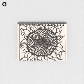 アートメモ帳-November Sunflower - ユリー デ フラーハ Memo.