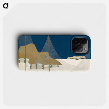 Vissersdorpje - 神坂 雪佳 Phone Case.