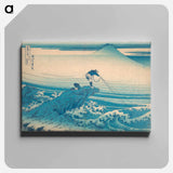 アートパネル-Hokusai's Kajikazawa in Kai Province - 葛飾 北斎 Canvas.