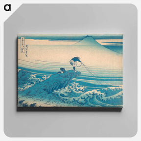 アートパネル-Hokusai's Kajikazawa in Kai Province - 葛飾 北斎 Canvas.