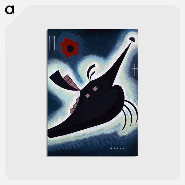 アートポストカード-Pointed Black
 - バーゼル美術館 Postcard.