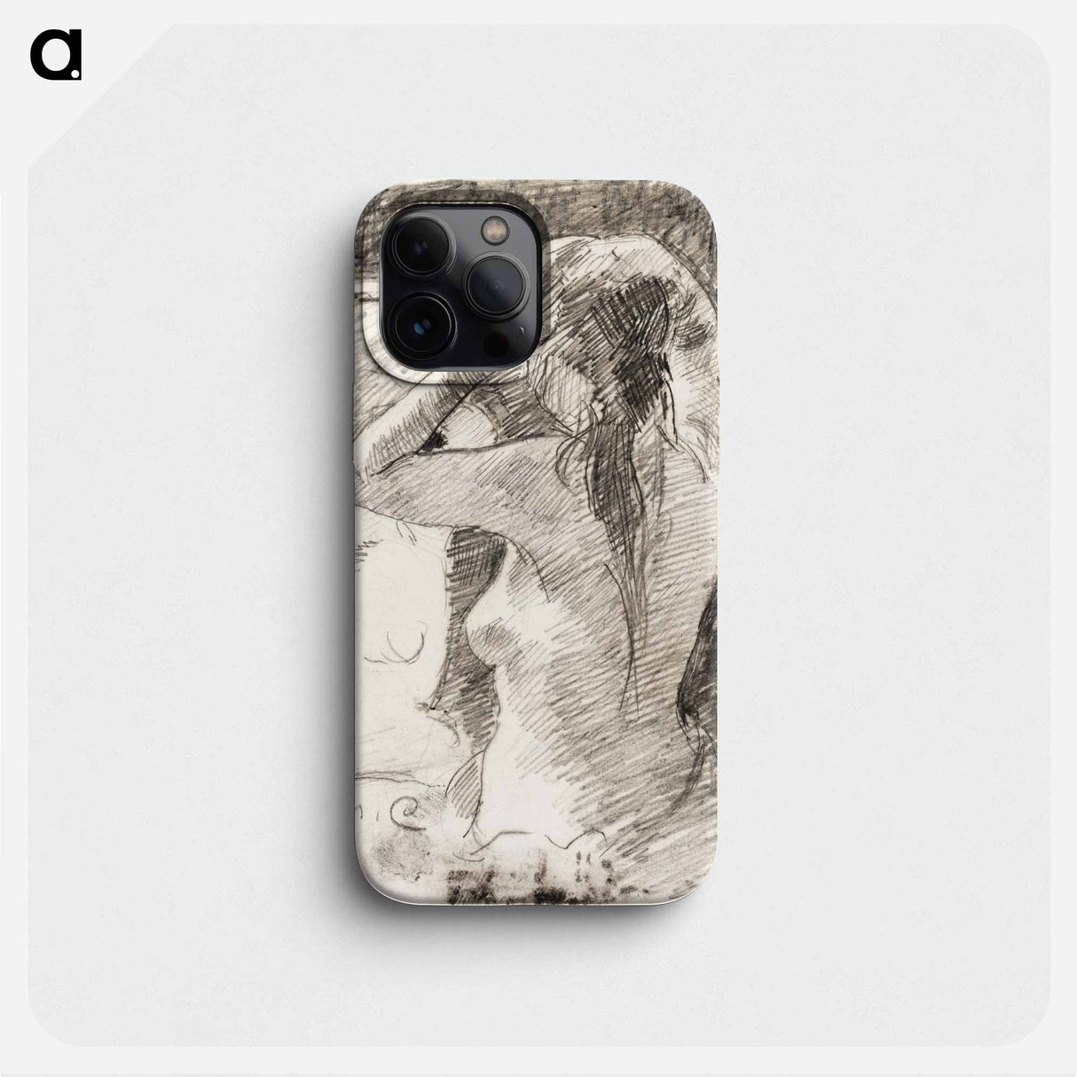 The Coiffure - メアリー カサット Phone Case.