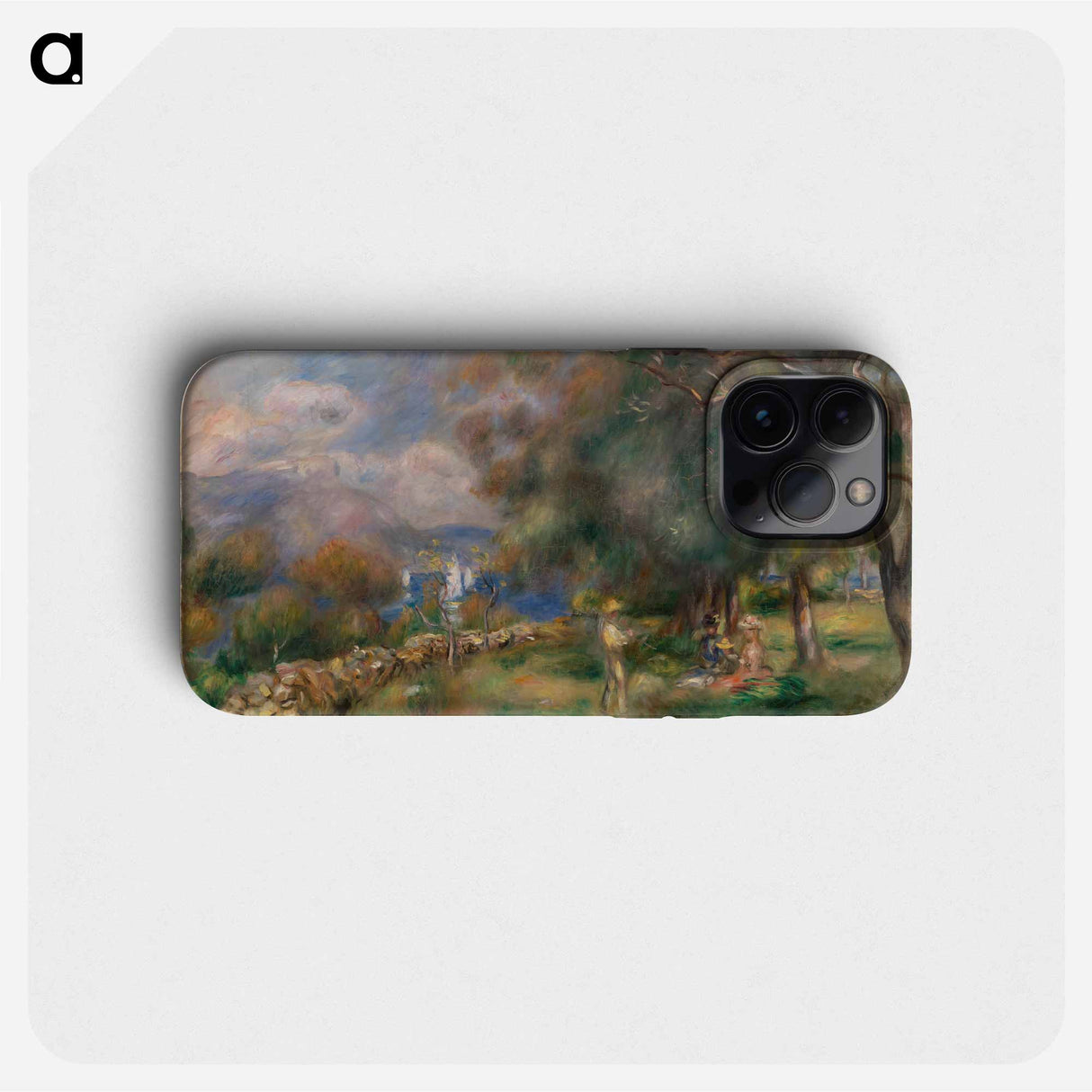 Peninsula of Saint-Jean - Pierre-Auguste Renoir Phone Case.