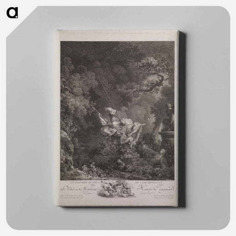 アートパネル-The Happy Accidents of the Swing
 - セントルイス美術館 Canvas.