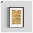アートポスター-Nineteenth-Century Ornamental Pattern
 - 装飾の文法 Poster.