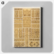 アートパネル-Nineteenth-Century Ornamental Pattern
 - 装飾の文法 Canvas.