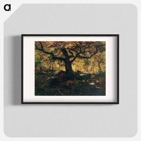 アートポスター-Tree in the Catskills - トーマス コール Poster.
