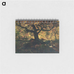 アートメモ帳-Tree in the Catskills - トーマス コール Memo.