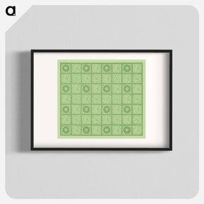 アートポスター-William Morris's Diaper pattern - ウィリアム モリス Poster.
