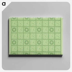 アートパネル-William Morris's Diaper pattern - ウィリアム モリス Canvas.