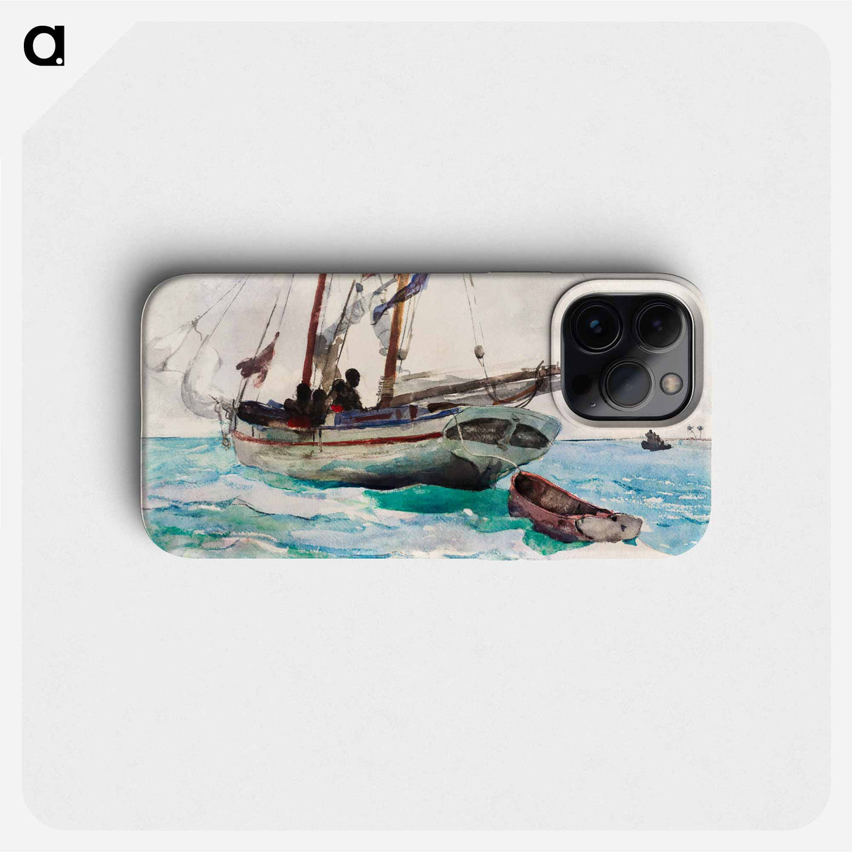 Schooner–Nassau - ウィンスロー ホーマー Phone Case.