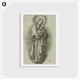 アートポストカード-The Virgin on the Crescent with a Diadem - アルブレヒト デューラー Postcard.