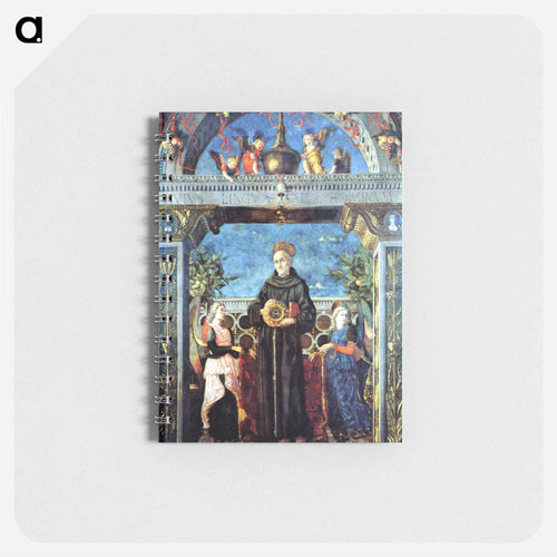 St. Bernardine of Siena with the Angels - アンドレア マンテーニャ Memo.