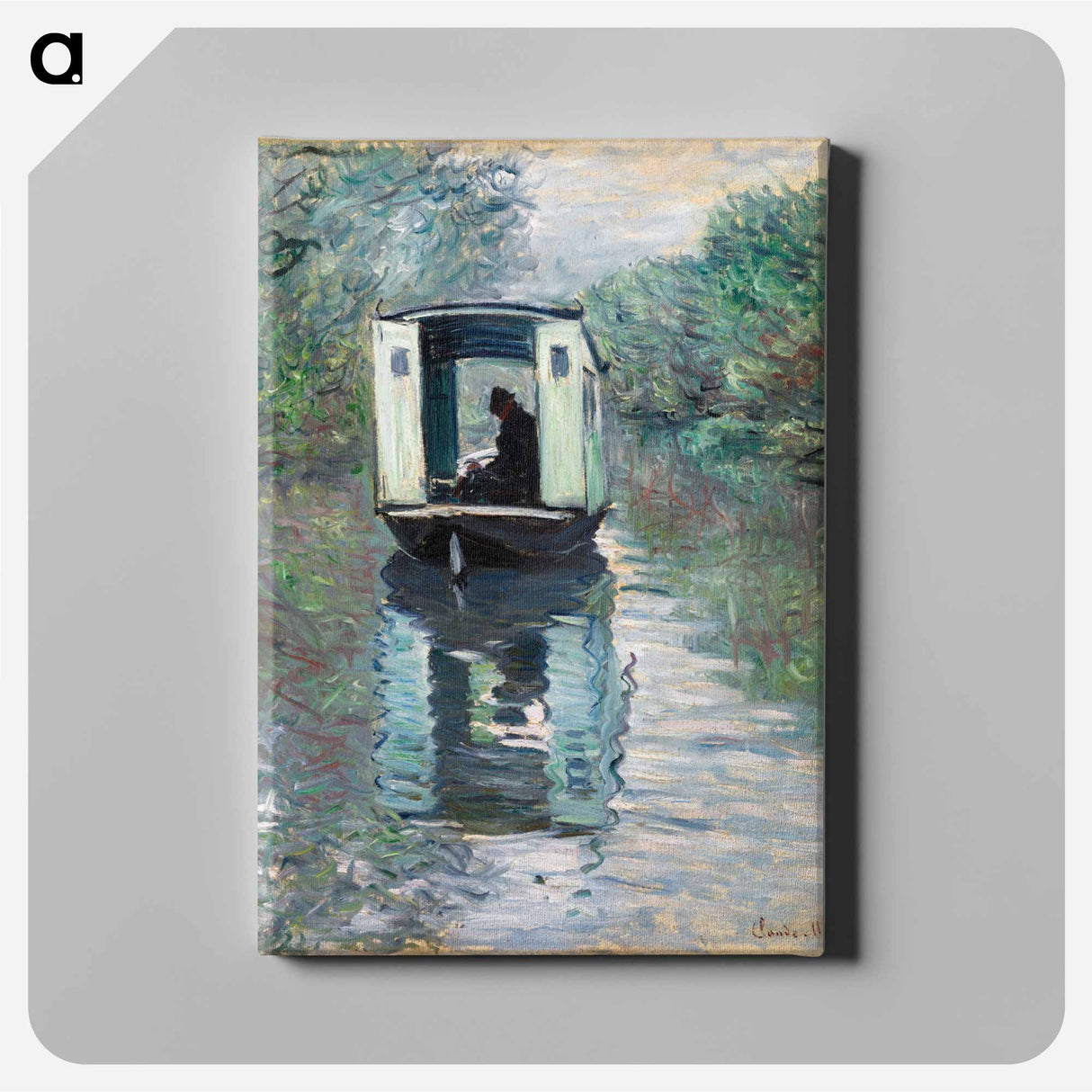 アートパネル-The Studio Boat
 - バーンズ・コレクション Canvas.