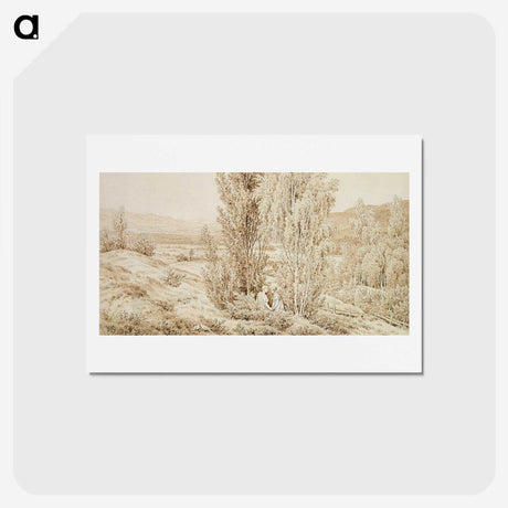 2-30_Caspar-David-Friedrich_hagaki