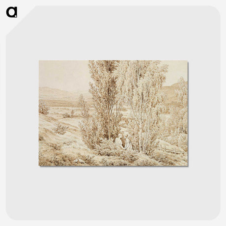 2-30_Caspar-David-Friedrich_postcard