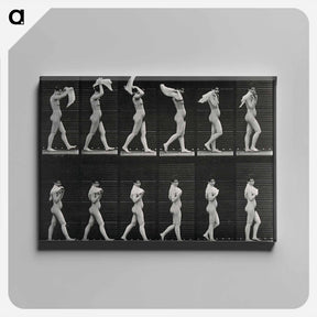アートパネル-Woman with Shawl
 - エドワード マイブリッジ Canvas.