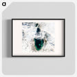 アートポスター-Sediment Transformation of Lake Michigan
 - 上空からの地球 Poster.