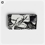 Reclining Nude - Ernst Ludwig Kirchner Phone Case.