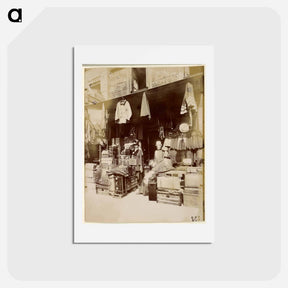 アートポストカード-Rue du Petit Thouars
 - ウジェーヌ アジェ Postcard.
